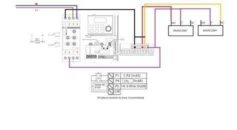 schemat urządzenia zapalającego z zegarem mechanicznym