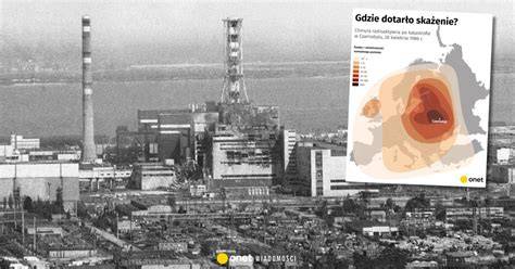 Mapa Prypeci i elektrowni w Czarnobylu z trasami dojazdu służb ratunkowych