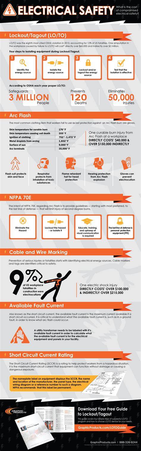Infographic showing the types of electrical measurements performed during an inspection.