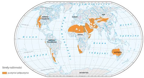 Mapa świata przedstawiająca regiony szczególnie narażone na występowanie tornad i huraganów.