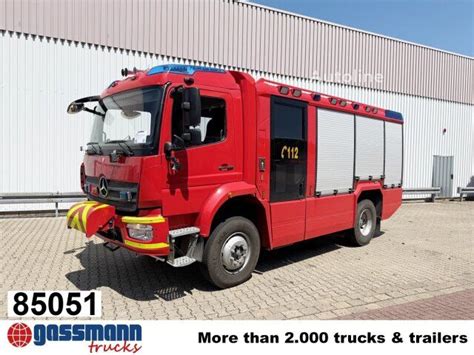 Nowy wóz ratowniczo-gaśniczy Mercedes Benz Atego 1530 AF dla OSP Kuźnia Raciborska