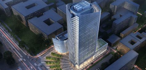 Mennica Legacy Tower - widok ogólny