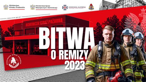 Ilustracja przedstawiająca strażaków OSP i symbol akcji 