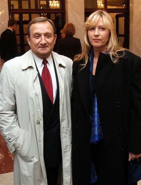 Kazimierz Kaczor z żoną Bożeną Michalską