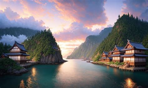 malowniczy widok na górski krajobraz otaczający ośrodek