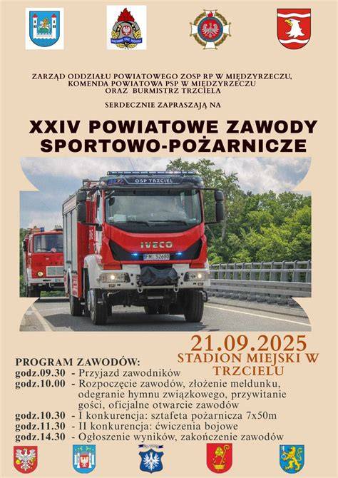zdjęcie z ceremonii otwarcia powiatowych zawodów strażackich