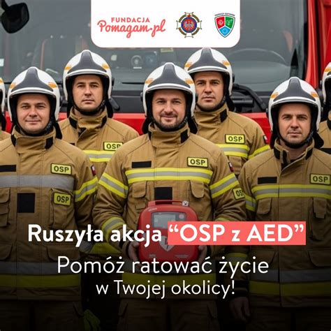 infografika przedstawiająca liczbę dofinansowanych jednostek OSP w Polsce