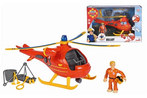 Zestaw zabawki helikopter Wallaby z figurką Toma i akcesoriami