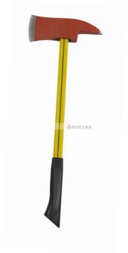 Topór strażacki Nupla z widoczną dielektryczną rękojeścią NuplaGlass.