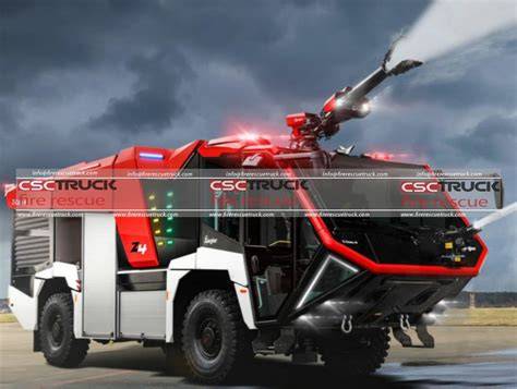 Thematic photo of a modern fire truck from OSP