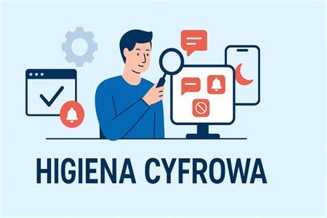 Zdjęcie psychologa prowadzącego wykład dla młodzieży i rodziców na temat higieny cyfrowej i budowania relacji