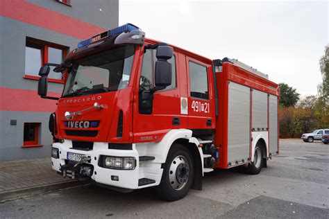 wóz strażacki IVECO OSP Baranów Sandomierski
