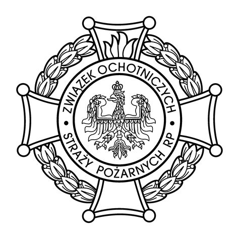 Grafika przedstawiająca strukturę organizacyjną OSP lub ZOSP RP