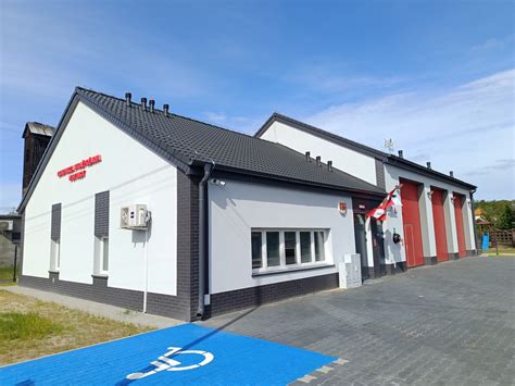 plan nowoczesnej remizy strażackiej w Krakowie