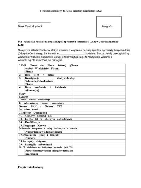 Przykładowy formularz meldunku z akcji PSP/OSP