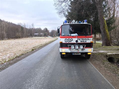 Zdjęcie floty pojazdów OSP Podłęże