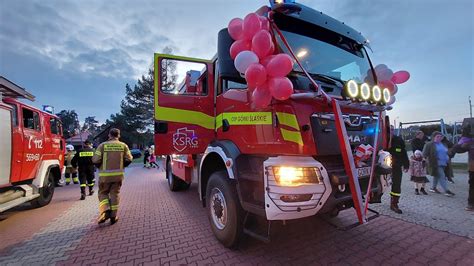 Nowoczesny średni samochód ratowniczo-gaśniczy OSP Górki Śląskie