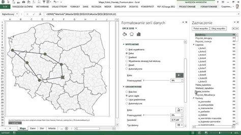 Mapa Panau z zaznaczonymi punktami orientacyjnymi