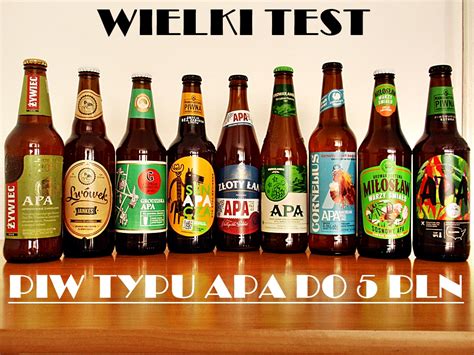 Zestawienie aromatycznych piw typu APA i American Wheat