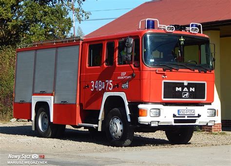 Zdjęcie samochodu pożarniczego GBA 2/24 MAN 12.232/Rosenbauer OSP Krasne Potockie
