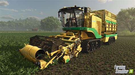 Zrzut ekranu z gry Farming Simulator 17 przedstawiający park maszynowy na farmie