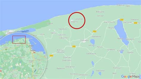 Mapa lokalizacji Elektrowni Jądrowej Lubiatowo-Kopalino