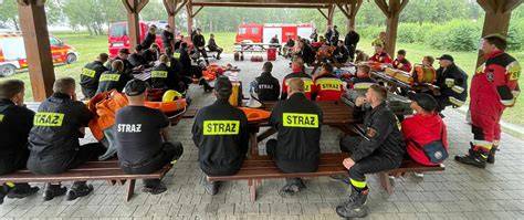 Schemat działań jednostki OSP podczas akcji ratownictwa wodnego