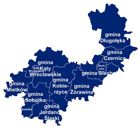 mapa powiatu inowrocławskiego z zaznaczoną miejscowością Kłopot