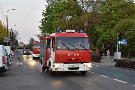 parada wozów strażackich