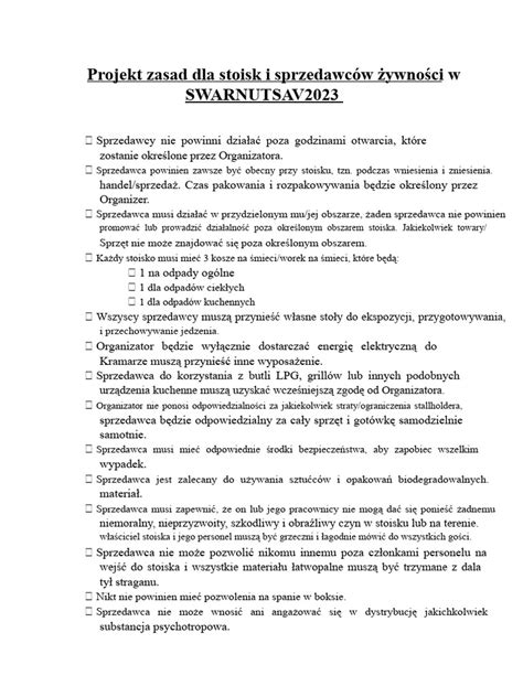 fotografia stoisk z jedzeniem i zabawkami oraz dmuchańca