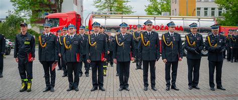 zdjęcie zabytkowej remizy straży pożarnej we Włocławku