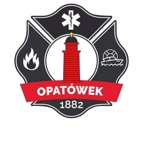 mapa jednostek OSP w gminie Opatówek
