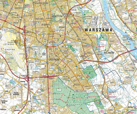 Mapa miejscowości Stradomia Dolna i okolic