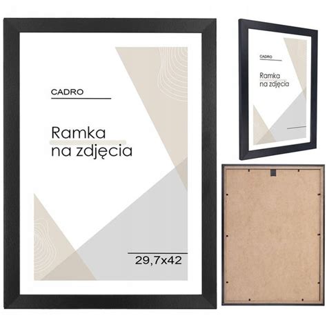 Zdjęcie ramki magnetycznej BHP A3 na ścianie