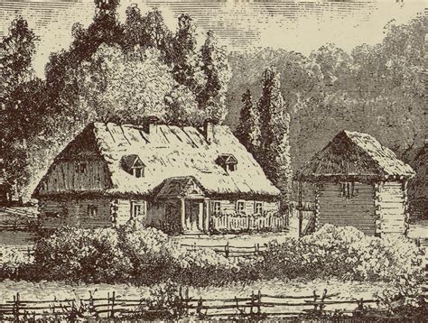 Historyczna ilustracja Dworu Grotowskiego lub straży pożarnej z XIX wieku