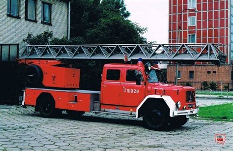 Pawilon ekspozycyjny z konną drabiną strażacką Magirus w Wejherowie