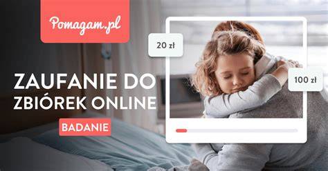 Wizualizacja platformy do zbiórek online