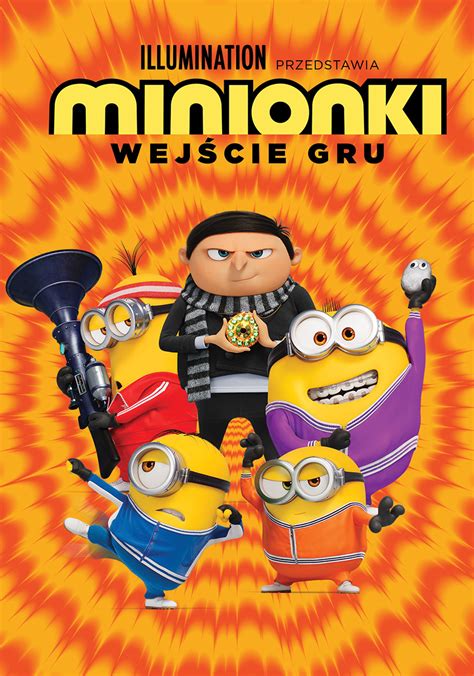 Plakaty filmów z serii Minionki