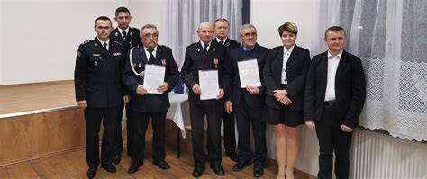 Zgromadzenie druhów OSP podczas Walnego Zebrania Sprawozdawczego