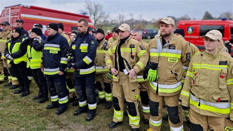 Zespoły ratownicze OSP Kostrzyn podczas ćwiczeń