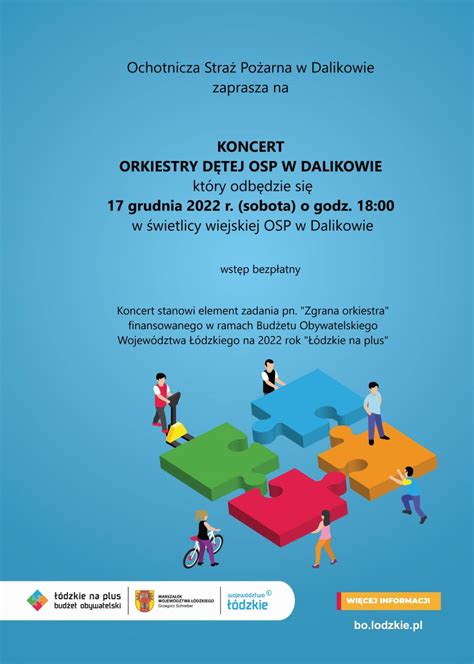 grafika informująca o naborze do orkiestry dętej OSP z danymi kontaktowymi