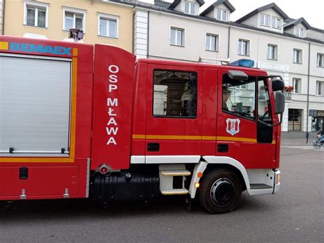 Zdjęcie ozdobnej pieczęci jubileuszowej OSP Mława.