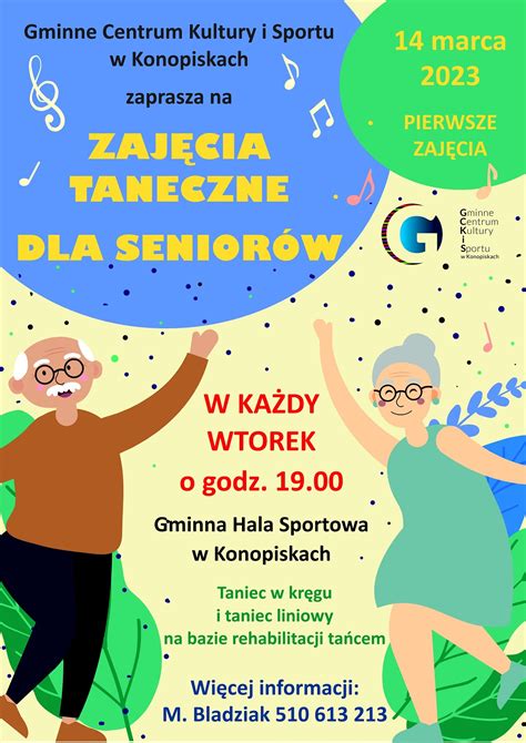 Zajęcia dla seniorów w grupie (np. szydełkowanie, taniec)
