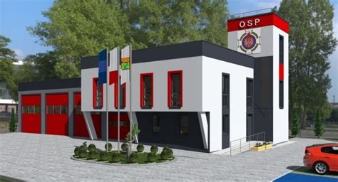 Remontowana remiza OSP w gminie Lipnik