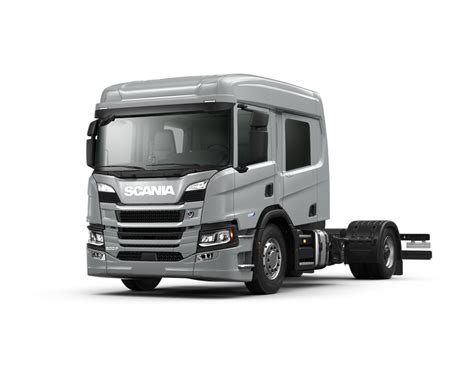 Infografika kabiny załogowej Scania CrewCab z widocznymi rozwiązaniami bezpieczeństwa