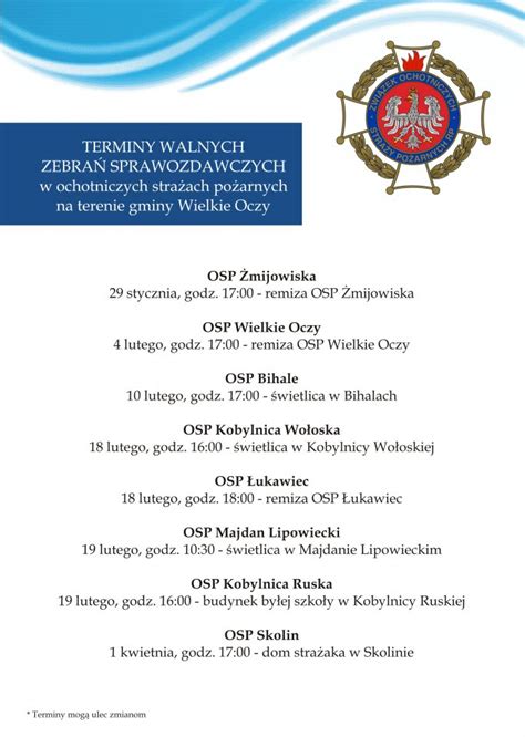 Zasady badań lekarskich dla strażaków OSP - infografika