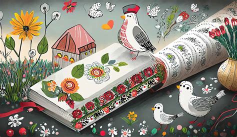 przykładowe ilustracje Quentina Grébana z książek dla dzieci