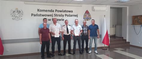 Ceremonia podpisania porozumienia o włączeniu OSP Podborze do KSRG
