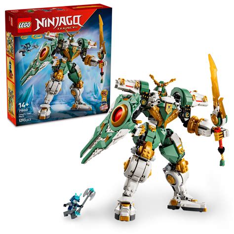 Zdjęcie minifigurki strażaka z zestawu LEGO 60000 z gaśnicą i kontenerem z płomieniami