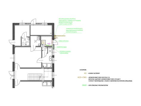 Schemat budynku z zaznaczonymi wejściem głównym i lokalizacją Kancelarii